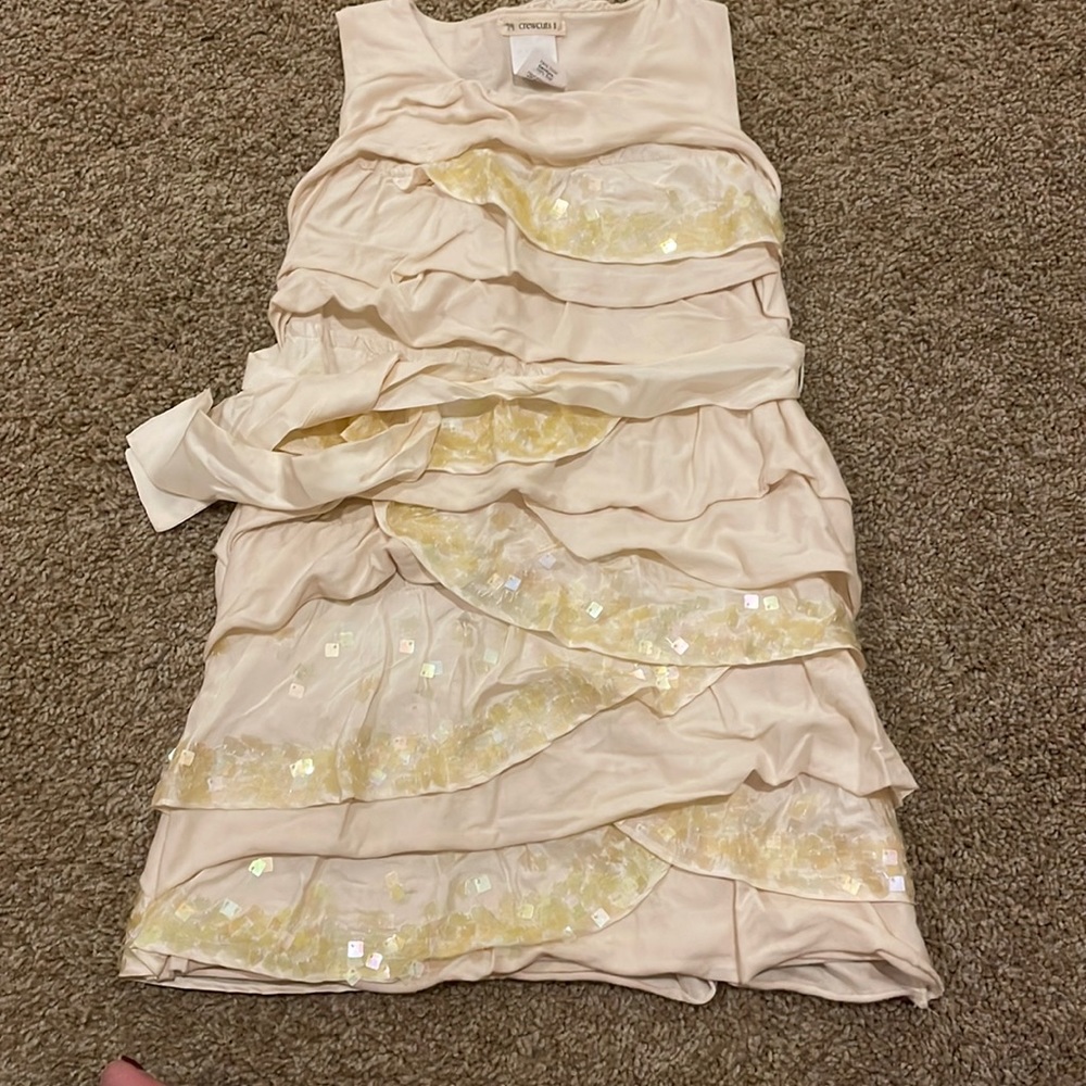 CrewCuts ruffled dress, size 4